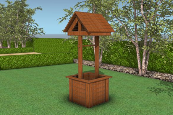 WOODEN WISHING WELL PLANS - Image 1