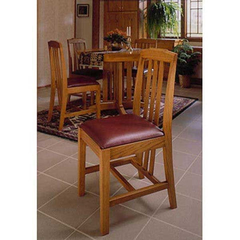 Woodworking Project Paper Plan to Build Arts and Crafts Dining Chairs woodworking plan