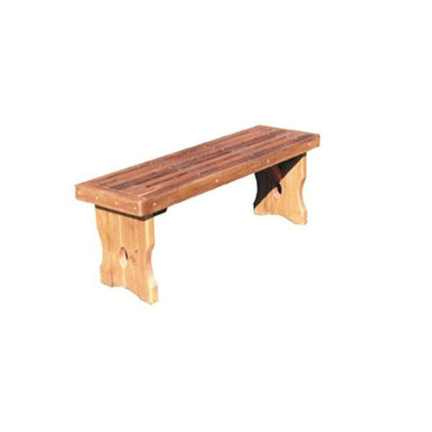Woodworking Project Paper Plan to Build Simple Garden Bench - Image 1