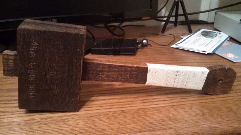 Wooden Pallet Mallet woodworking plan