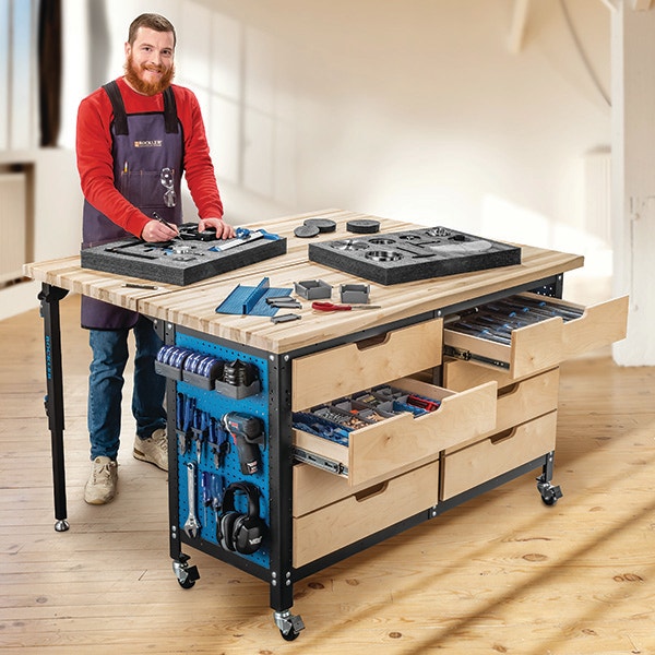 Large Work Table Plan - Image 1