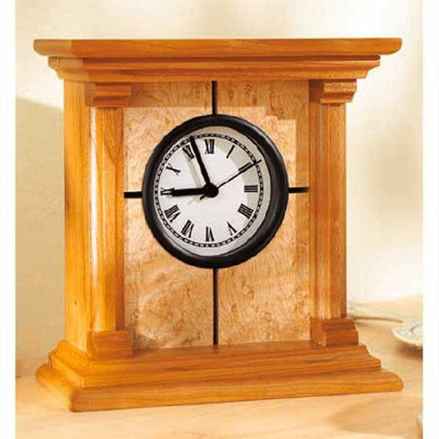 Downloadable Woodworking Project Plan to Build Architectural Clock - Image 1