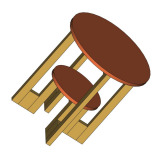 Occasional table plan woodworking plan