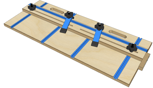 Taper Jointing Table Saw Jig – Build Plans woodworking plan