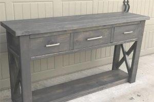 Three Drawer Console - Image 1