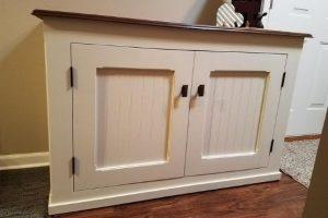 Cat Litter Box Cabinet woodworking plan