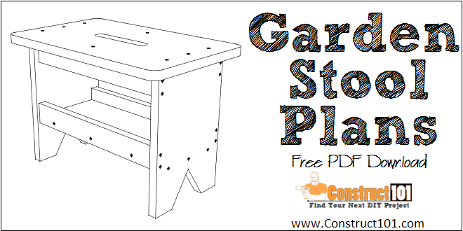 Garden Stool Plans – Free PDF Download - Image 1