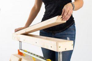 ULTIMATE Adjustable Sawhorse woodworking plan