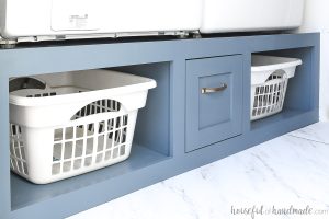 Laundry Pedestal woodworking plan