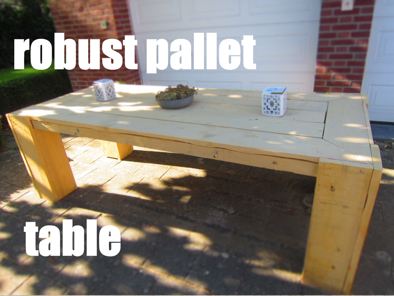 Robust Pallet Table - Image 1