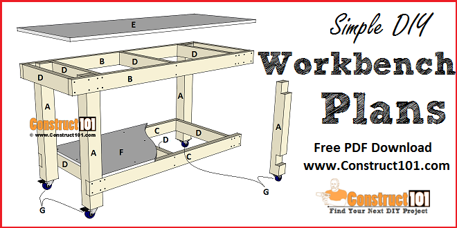 Simple Workbench Plans woodworking plan