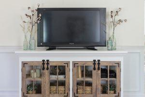 Farmhouse Media Cabinet - Image 1