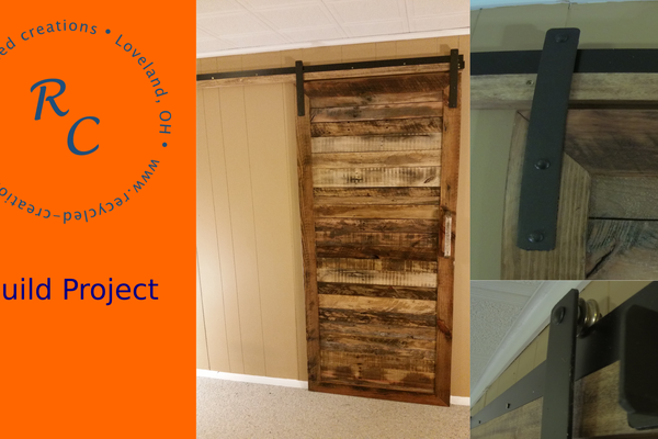 How to Make an Up-Cycled Pallet Wood Sliding Barn Door - Image 1