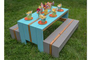Cool Kids’ Picnic Table - Image 1