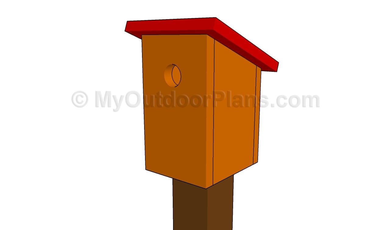 SIMPLE BIRDHOUSE PLANS woodworking plan