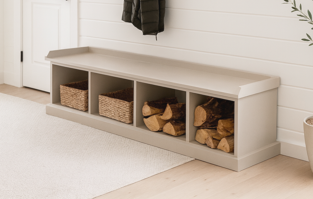 Essential Entryway Bench woodworking plan