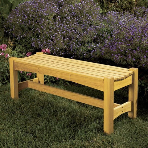 Woodworking Project Paper Plan to Build Garden Bench - Image 1
