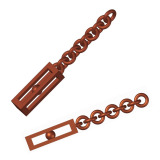 Wooden chain and rattle - Image 1