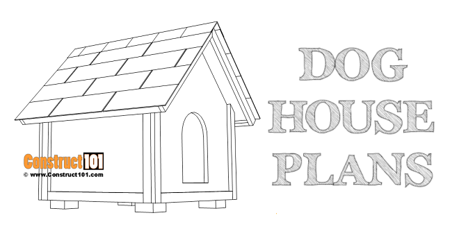 Dog House Plans 2 ft. x 2 ft. woodworking plan