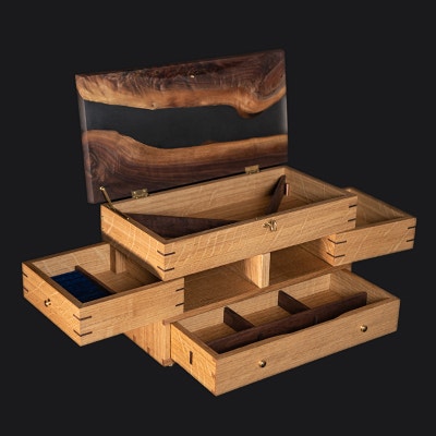 Jewelry Cabinet Plan woodworking plan