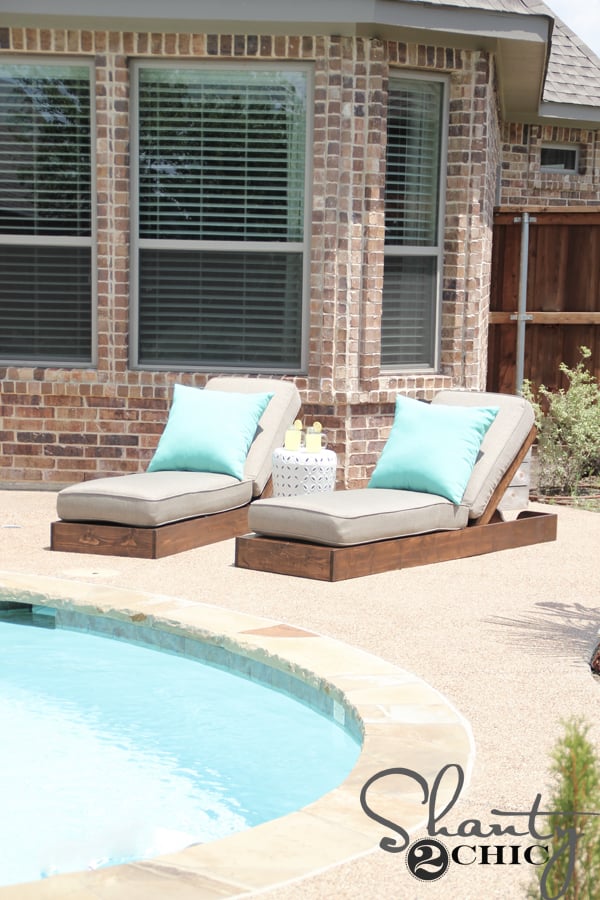 DIY Outdoor Lounge Chairs - Image 1