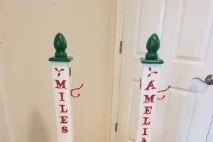 Grandkids’ Christmas Stocking Tree - Image 1