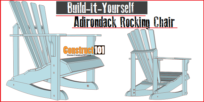 Adirondack Rocking Chair Plans - Image 1