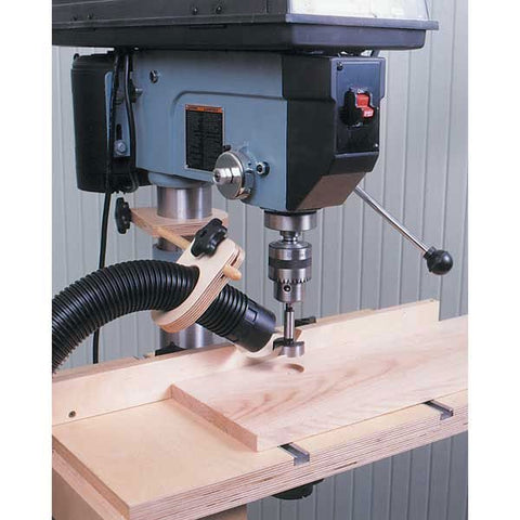 Woodworking Project Paper Plan to Build Drill Press Dust Collector - Image 1