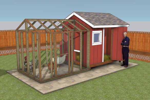 LARGE CHICKEN COOP PLANS - Image 1