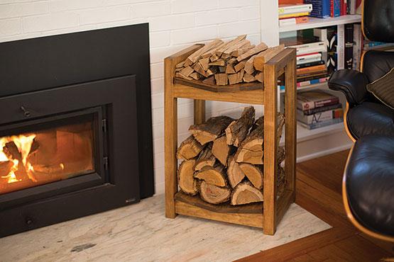 Firewood Rack woodworking plan