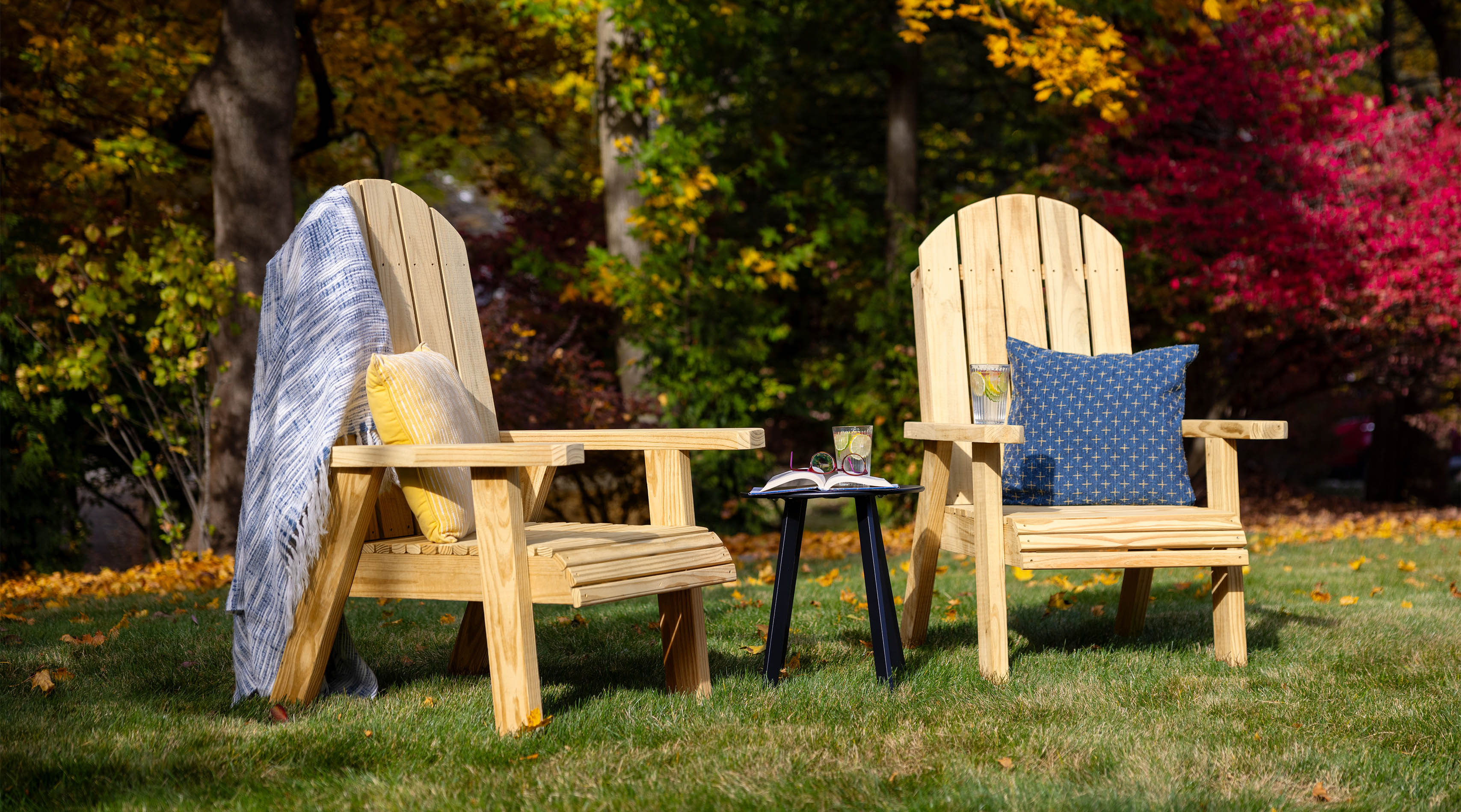 Upright Adirondack Chair - Image 1