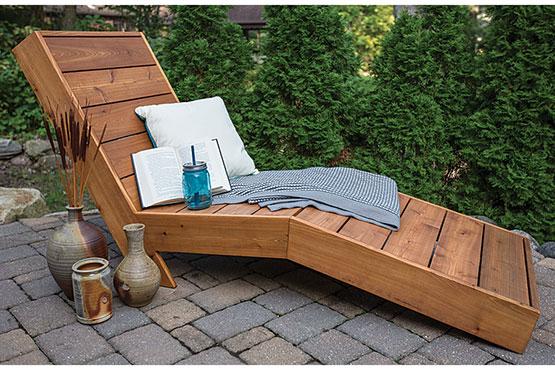 Outdoor Chaise Lounge - Image 1