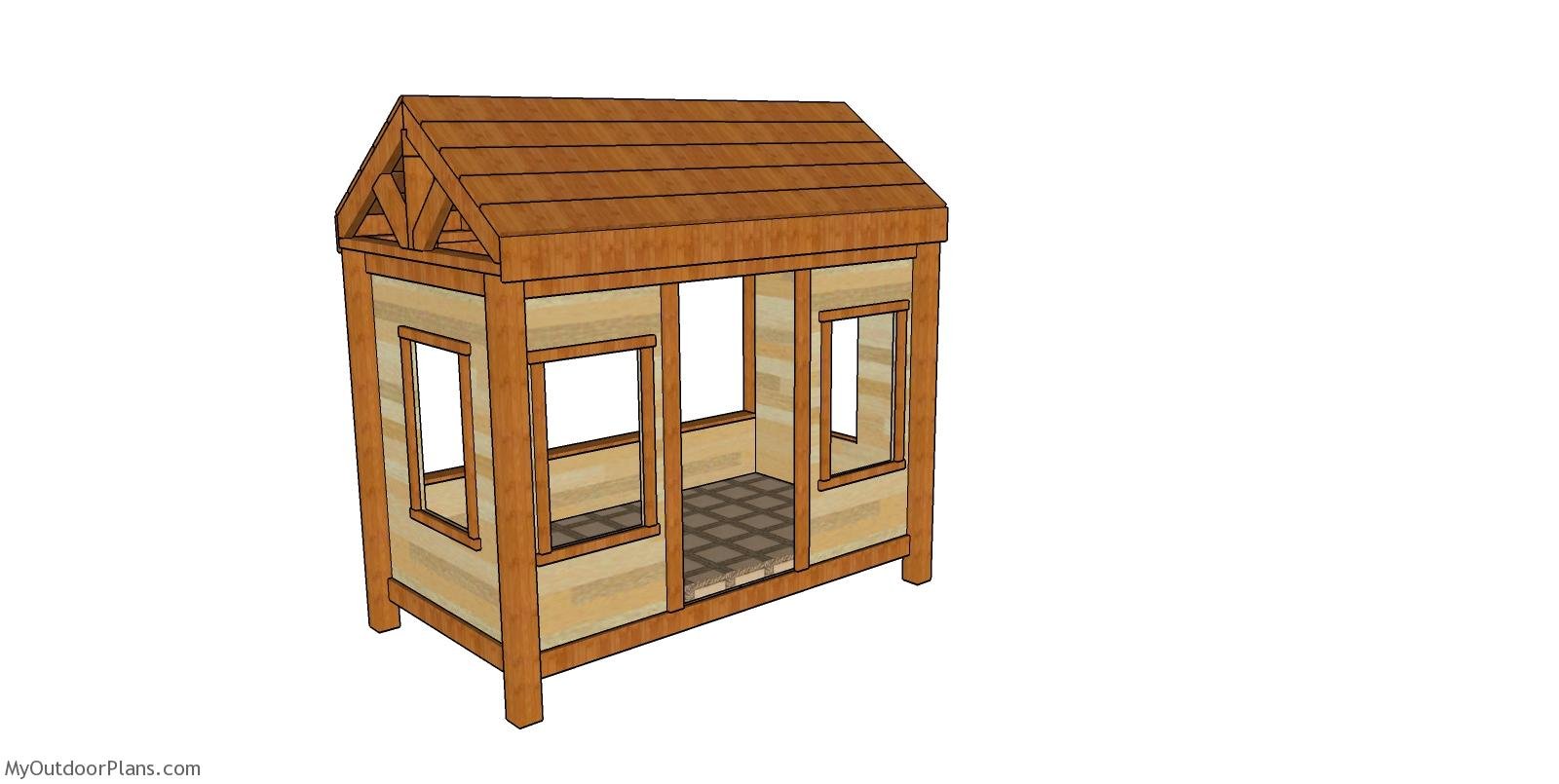 WOOD CABIN BED – FREE DIY PLANS - Image 1