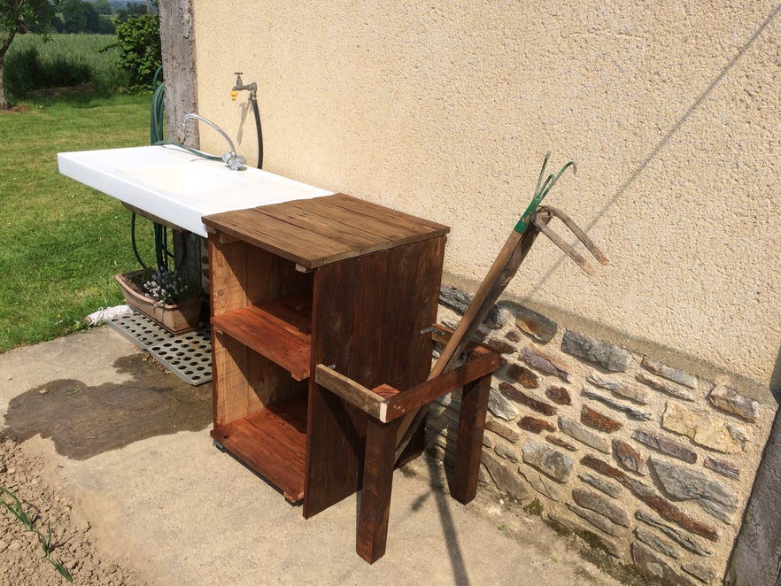 Easy Garden Rack From Pallets - Image 1