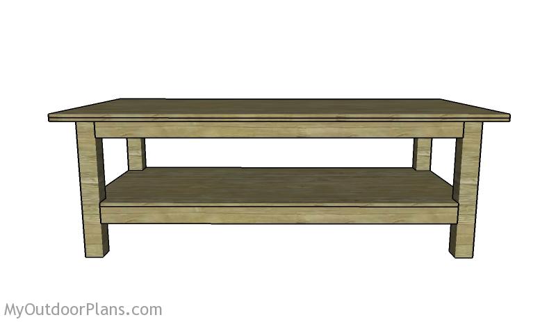 4×8 WORKBENCH PLANS woodworking plan