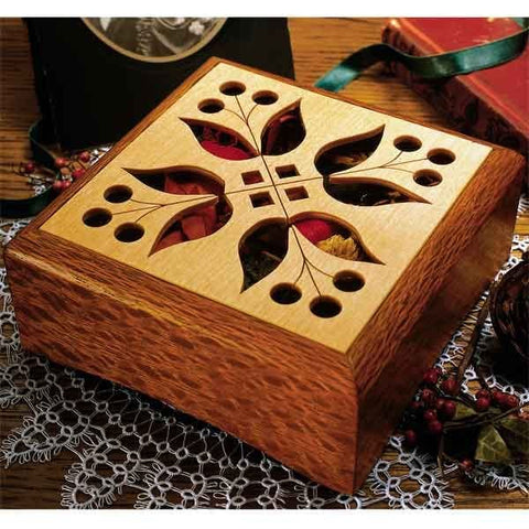 Woodworking Project Paper Plan to Build Potpourri Box - Image 1