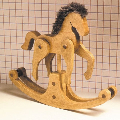 Woodworking Project Paper Plan to Build Giddy-Up Rocking Horse - Image 1