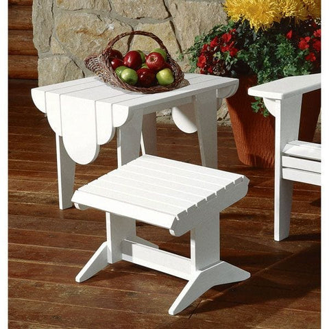 Adirondack Footstool and Side Table Plan woodworking plan