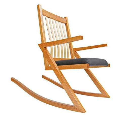 Woodworking Project Paper Plan to Build ZigZag Rocker woodworking plan
