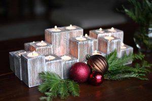 DIY Wood Candle Holder - Image 1