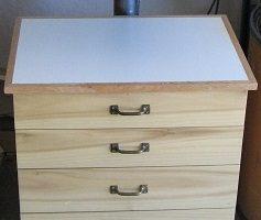 Workshop Drill Press Cabinet woodworking plan