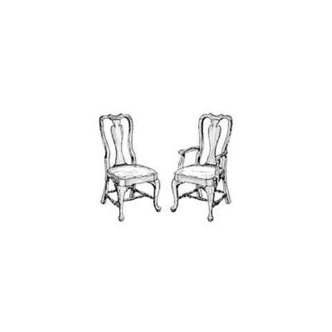 Woodworking Project Paper Plan to Build Queen Anne Chair - Image 1