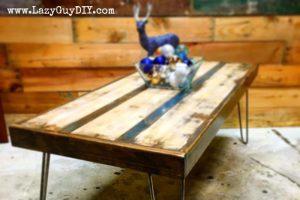 Pinstripe Coffee Table - Image 1