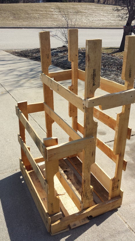 The P.A.L.L.E.T. (Pallet and Loose Lumber Enclosure Tower) woodworking plan