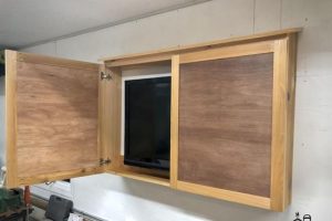 DIY Outdoor TV Enclosure – Build an Outdoor TV Cabinet woodworking plan