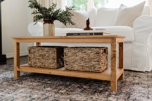 Simple Small Space Coffee Table / Bench - Image 1