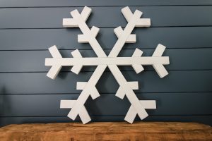 DIY Wooden Snowflake - Image 1