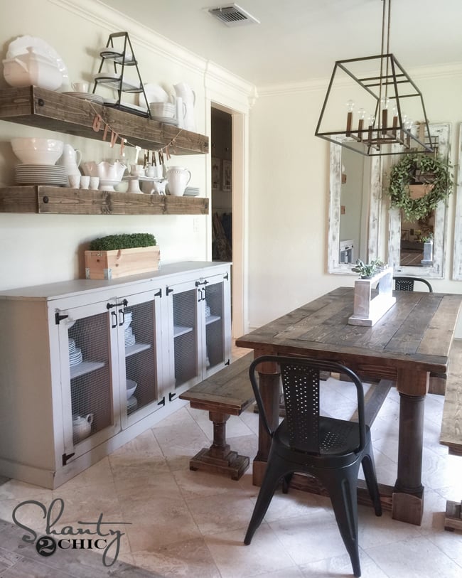 DIY Dining Table with Turned Legs - Image 1