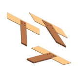 Mitre, 30 and 60 degrees gauge plans woodworking plan