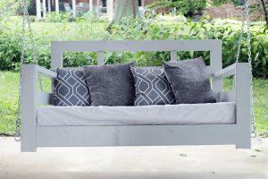 Crib Mattress Porch Swing - Image 1